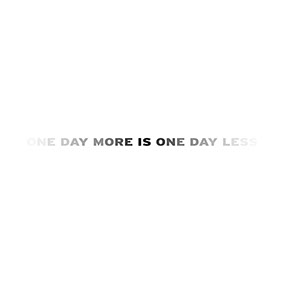 P. Iwicki. One Day More Is One Day Less 2020